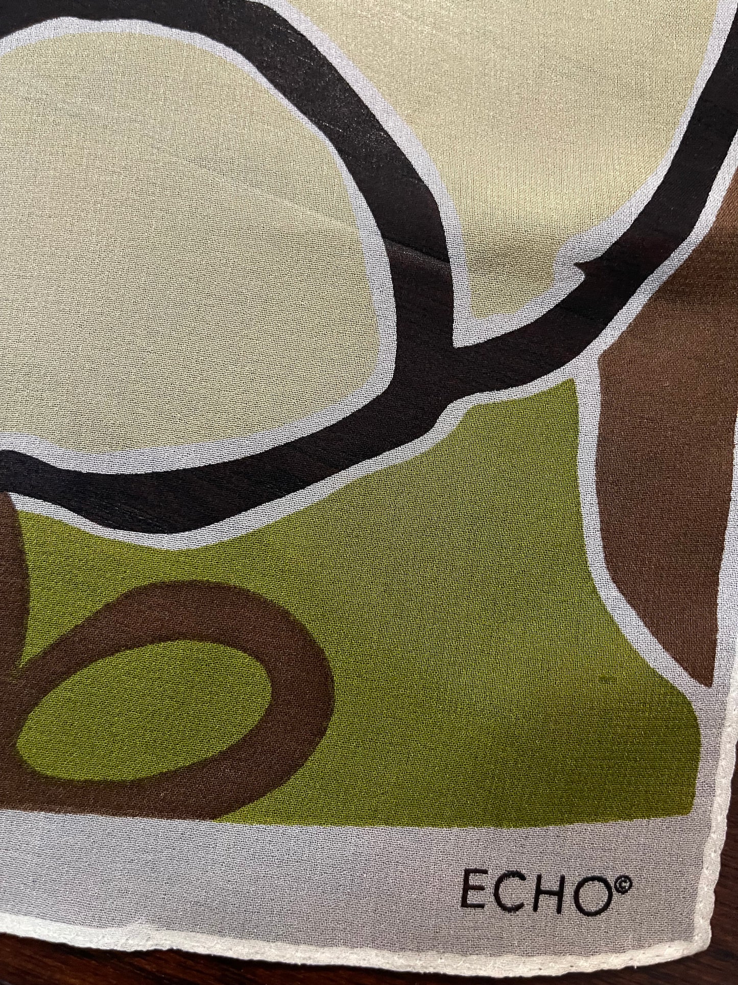 Designer, vintage, Echo Chiffon Scarf